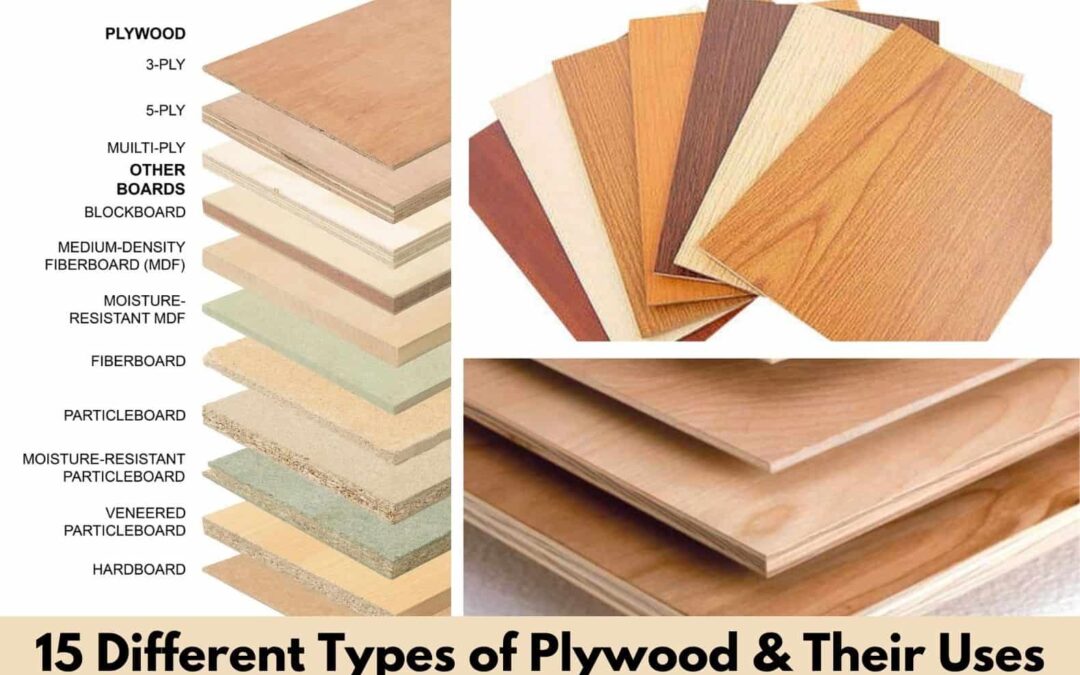 15 Types of Plywood: The Ultimate Guide for Interior & Exterior Use